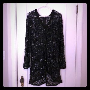 Vintage sequin beaded dress